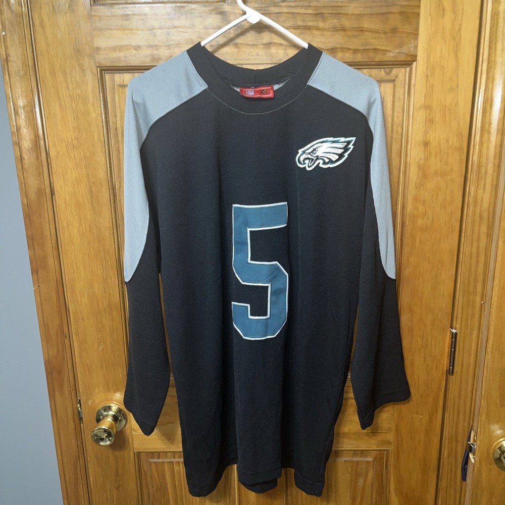 NFL Players Philadelphia Eagles Knit Jersey Green 5 Donovan McNabb